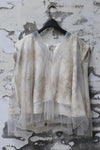 MUTEDANCE V-neck flower dyed yarn vest MD23SS68 PM71